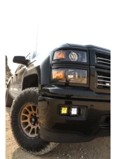 GG Lights Fog Light Pod Brackets Chevrolet Silverado 1500 2014-2015                                     - 42155651137694 - Image 3