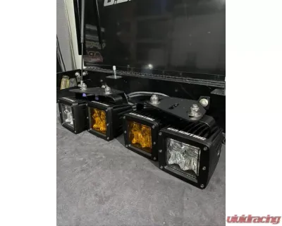 GG Lights Fog Light Pod Brackets Chevrolet Silverado 1500 2014-2015 - 42155651137694