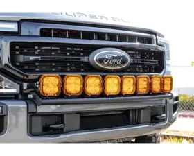 GG Lights 8 Light Bumper Mount Kit with 5inch DayMakers Light Ford F-250 | F-350 Superduty 2013+