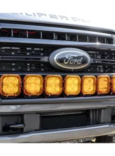 GG Lights 8 Light Bumper Mount Kit with 5inch DayMakers Light Ford F-250 | F-350 Superduty 2013+                                     - 42214910984350 - Image 5