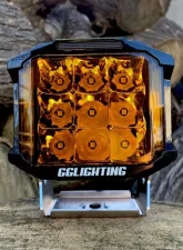 GG Lights XL Amber CB60 Sidewinder LED Pod                                     - 42241413611678 - Image 3