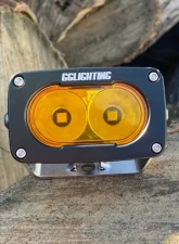 GG Lights Amber GP10 Offroad LED Pod                                     - 42241847623838 - Image 2