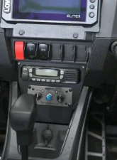 GG Lights PCI Vertical Radio and Intercom Bracket Polaris RZR Pro Series                                     - 42244359717022 - Image 2