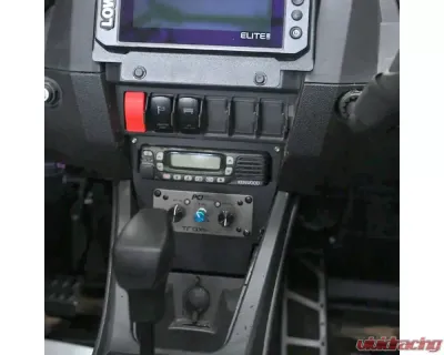 GG Lights PCI Vertical Radio and Intercom Bracket Polaris RZR Pro Series - 42244359717022
