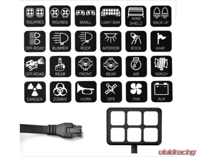 GG Lights U-Con 2.0 PDM Relay Switch Panel - 7206504890404