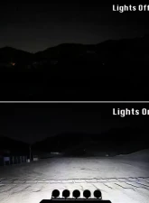 GG Lights Off Road Side Mirror With Sidewinder LED Pod Lights                                     - 9364828160036 - Image 2