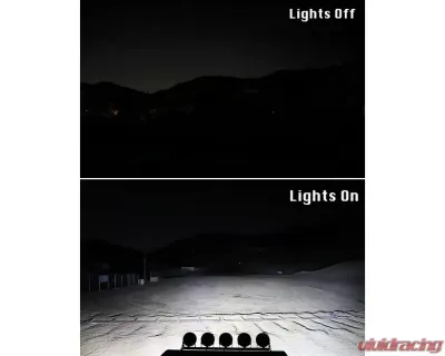GG Lights Off Road Side Mirror With Sidewinder LED Pod Lights - 9364828160036