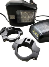 GG Lights Off Road Side Mirror With Sidewinder LED Pod Lights                                     - 9364828160036 - Image 4