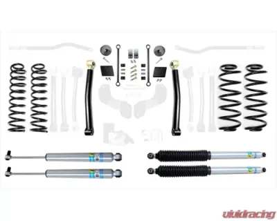 EVO Manufacturing 2.5 Inch Diesel Enforcer Lift Stage 2 with Bilstein Shocks Jeep Wrangler 2018-2021 - EVO-3011S2DBIL