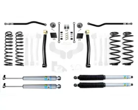 EVO Manufacturing 2.5 Inch Diesel Enforcer Lift Stage 2 Plus with Bilstein Shocks Jeep Wrangler 2018-2021