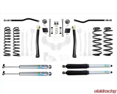 EVO Manufacturing 2.5 Inch Enforcer Lift Stage 2 Plus with Bilstein Shocks Jeep Wrangler 2018-2021 - EVO-3011S2PBIL