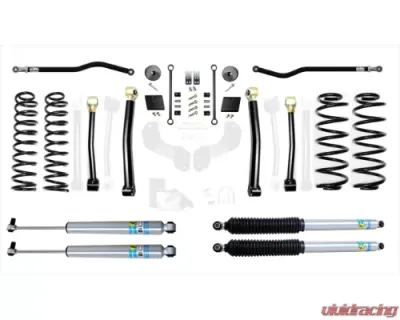 EVO Manufacturing 2.5 Inch Diesel Enforcer Lift Stage 3 Plus with Bilstein Shocks Jeep Wrangler 2018-2021 - EVO-3011S3DPBIL