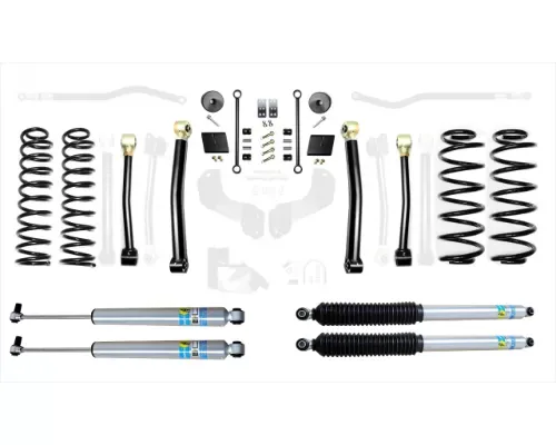 EVO Manufacturing 2.5 Inch Heavy Duty Enforcer Lift Stage 3 with Bilstein Shocks Jeep Wrangler 2018-2021 - EVO-3011S3HDBIL