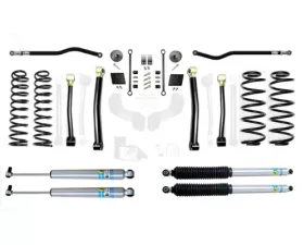 EVO Manufacturing 2.5 Inch Enforcer Lift Stage 3 Plus with Bilstein Shocks Jeep Wrangler 2018-2021