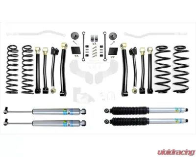 EVO Manufacturing 2.5 Inch Enforcer Lift Stage 4 with Bilstein Shocks Jeep Wrangler 2018-2021 - EVO-3011S4BIL