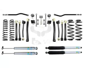 EVO Manufacturing 2.5 Inch Diesel Enforcer Lift Stage 4 Plus with Bilstein Shocks Jeep Wrangler 2018-2021