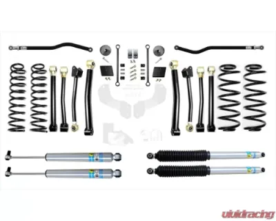 EVO Manufacturing 2.5 Inch Diesel Enforcer Lift Stage 4 Plus with Bilstein Shocks Jeep Wrangler 2018-2021 - EVO-3011S4DPBIL