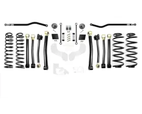EVO Manufacturing 2.5 Inch Heavy Duty Enforcer Lift Stage 4 Plus Jeep Wrangler 2018-2021