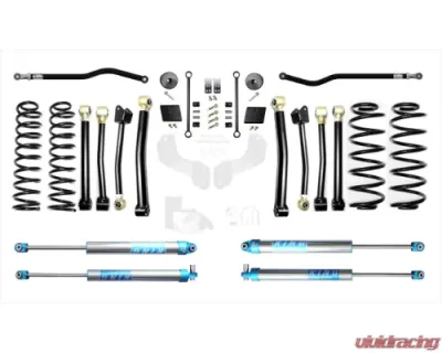EVO Manufacturing 2.5 Inch Heavy Duty Enforcer Lift Stage 4 Plus with EVO SPEC King 2.0 Inch Shocks Jeep Wrangler 2018-2021 - EVO-3011S4HDPK2