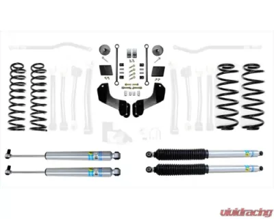 EVO Manufacturing 2.5 Inch Diesel Enforcer Overland Lift Stage 1 with Bilstein Shocks Jeep Wrangler 2018-2021 - EVO-3012S1DBIL
