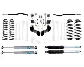 EVO Manufacturing 2.5 Inch Diesel Enforcer Overland Lift Stage 1 Plus with Bilstein Shocks Jeep Wrangler 2018-2021