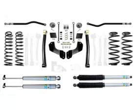 EVO Manufacturing 2.5 Inch Diesel Enforcer Overland Lift Stage 2 Plus Bilstein Shocks Jeep Wrangler 2018-2021