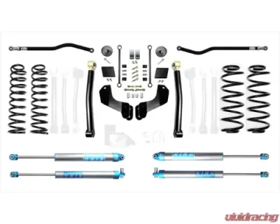 EVO Manufacturing 2.5 Inch Heavy Duty Enforcer Overland Lift Stage 2 Plus with EVO SPEC King 2.0 Inch Shocks Jeep Wrangler 2018-2021 - EVO-3012S2HDPK2