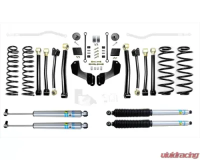 EVO Manufacturing 2.5 Inch Diesel Enforcer Overland Lift Stage 4 with Bilstein Shocks Jeep Wrangler 2018-2021 - EVO-3012S4DBIL