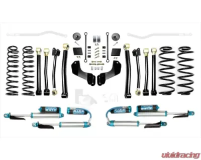 EVO Manufacturing 2.5 Inch Diesel Enforcer Overland Lift Stage 4 with EVO SPEC King 2.5 Inch Shocks with Adjusters Jeep Wrangler 2018-2021 - EVO-3012S4DKA