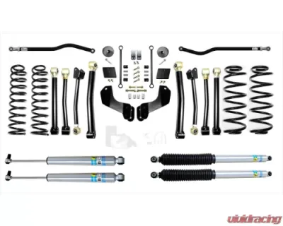 EVO Manufacturing 2.5 Inch Diesel Enforcer Overland Lift Stage 4 Plus with Bilstein Shocks Jeep Wrangler 2018-2021 - EVO-3012S4DPBIL
