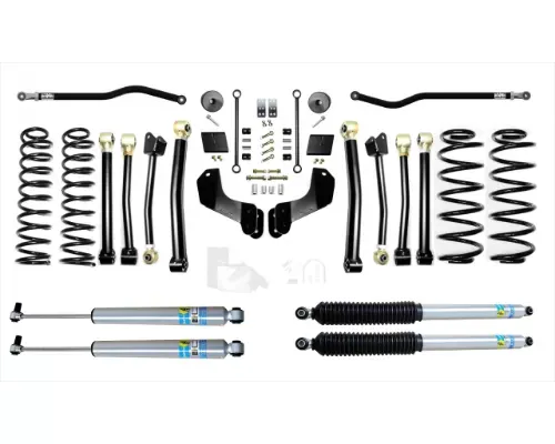 EVO Manufacturing 2.5 Inch Heavy Duty Enforcer Overland Lift Stage 4 Plus with Bilstein Shocks Jeep Wrangler 2018-2021 - EVO-3012S4HDPBIL