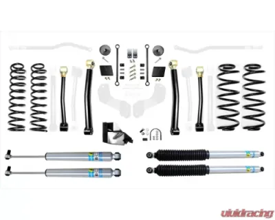 EVO Manufacturing 3.5 Inch Enforcer Lift Stage 3 w/ Bilstein Shocks Jeep Wrangler 2018-2021 - EVO-3013S3BIL
