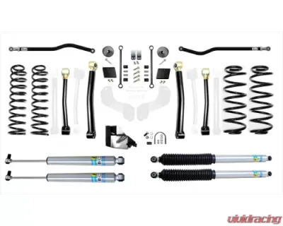 EVO Manufacturing 3.5 Inch Enforcer Lift Stage 3 Plus w/ Bilstein Shocks Jeep Wrangler 2018-2021 - EVO-3013S3PBIL