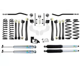 EVO Manufacturing 3.5 Inch Enforcer Lift Stage 4 Plus w/ Bilstein Shocks Jeep Wrangler 2018-2021