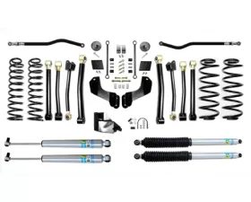 EVO Manufacturing 3.5 Inch Enforcer Overland Lift Stage 4 Plus w/ Bilstein Shocks Jeep Wrangler 2018-2021