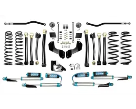 EVO Manufacturing 3.5 Inch Enforcer Overland Lift Stage 4 Plus w/EVO SPEC King 2.5 Inch Shocks with Adjusters Jeep Wrangler 2018-2021