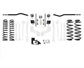EVO Manufacturing 2.5 Inch Heavy Duty High Clearance Plus Long Arm Jeep Wrangler 2018-2021