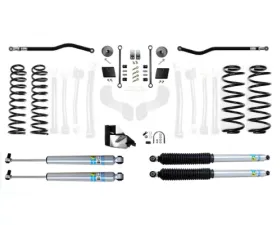 EVO Manufacturing 2.5 Inch High Clearance Plus Long Arm w/ Bilstein Shocks Jeep Wrangler 2018-2021