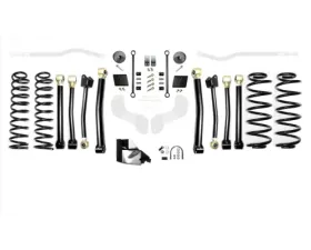 EVO Manufacturing 4.5 Inch Heavy Duty Enforcer Lift Stage 4 Jeep Wrangler 2018-2021