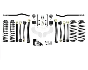 EVO Manufacturing 4.5 Inch Heavy Duty Enforcer Lift Stage 4 Plus Jeep Wrangler 2018-2021