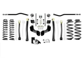 EVO Manufacturing 4.5 Inch Heavy Duty Enforcer Overland Lift Stage 3 Plus Jeep Wrangler 2018-2021