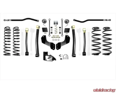 EVO Manufacturing 4.5 Inch Heavy Duty Enforcer Overland Lift Stage 3 Plus Jeep Wrangler 2018-2021 - EVO-3055S3HDP