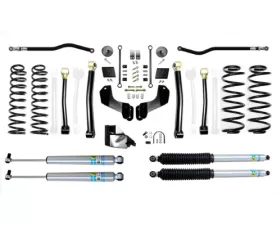 EVO Manufacturing 4.5 Inch Enforcer Overland Lift Stage 3 Plus with Bilstein Shocks Jeep Wrangler 2018-2021