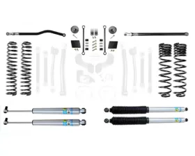 EVO Manufacturing 2.5 Inch Heavy Duty Enforcer Lift Stage 1 Plus w/ Bilstein Shocks Jeep Gladiator 2020-2021