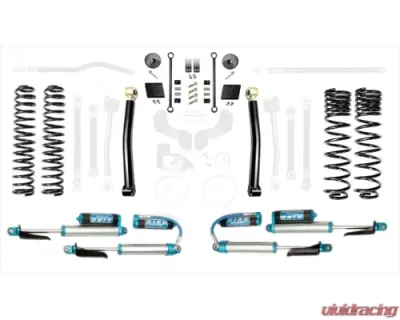 EVO Manufacturing 2.5 Inch Enforcer Lift Stage 2 w/ EVO SPEC 2.5 Inch King Shocks with Adjusters Jeep Gladiator 2020-2021 - EVO-3060S2KA