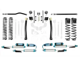 EVO Manufacturing 2.5 Inch Enforcer Lift Stage 2 Plus w/ EVO SPEC 2.5 Inch King Shocks with Adjusters Jeep Gladiator 2020-2021