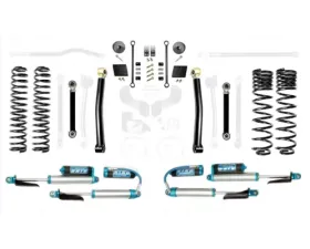 EVO Manufacturing 2.5 Inch Enforcer Lift Stage 3 w/ EVO SPEC 2.5 Inch King Shocks with Adjusters Jeep Gladiator 2020-2021