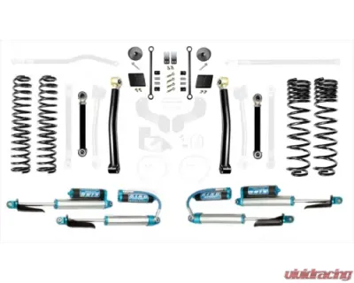 EVO Manufacturing 2.5 Inch Enforcer Lift Stage 3 w/ EVO SPEC 2.5 Inch King Shocks with Adjusters Jeep Gladiator 2020-2021 - EVO-3060S3KA
