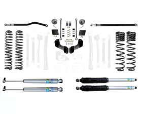 EVO Manufacturing 2.5 Inch Heavy Duty Enforcer Overland Lift Stage 1 Plus w/ Bilstein Shocks Jeep Gladiator 2020-2021