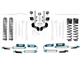 EVO Manufacturing 2.5 Inch Enforcer Overland Lift Stage 1 w/ EVO SPEC 2.5 Inch King Shocks with Adjusters Jeep Gladiator 2020-2021